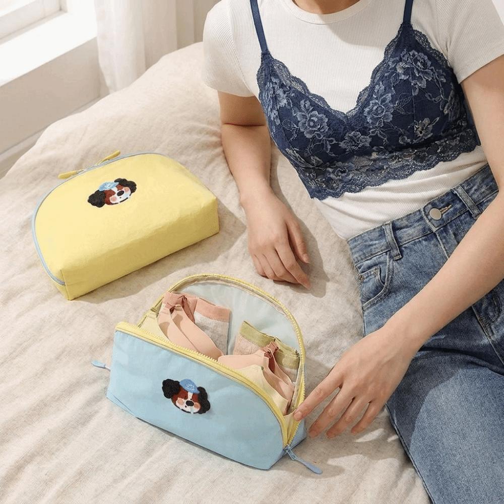Cartoon Underwear Packing Cube Large Capacity Intimate Clothes Bag Bra Storage Bag Travel Use