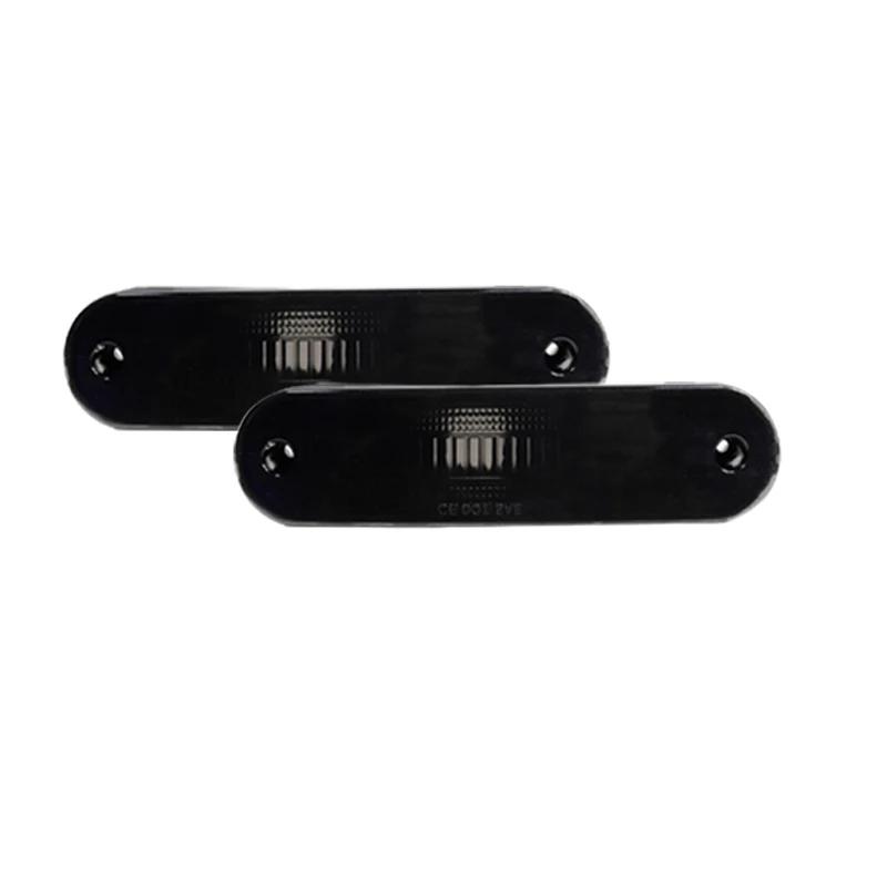 Smoked / Amber / Red Lens Front Rear Bumper Side Fender Marker Light Housings For Mazda Miata MX-5 1990-2005, No Bulb / Socket 2pcs smoked