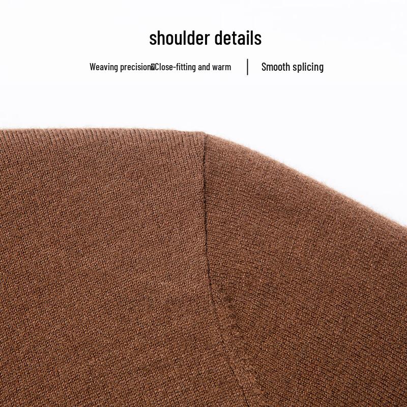 Hodo Men's Warm Wool Blend Knit Sweater