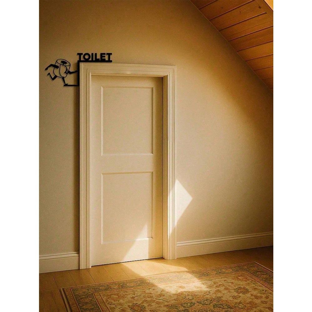 Vintage Metallschild Lustige Badezimmerkunst Toiletten-Druck Einweihungsgeschenk Wohnkultur