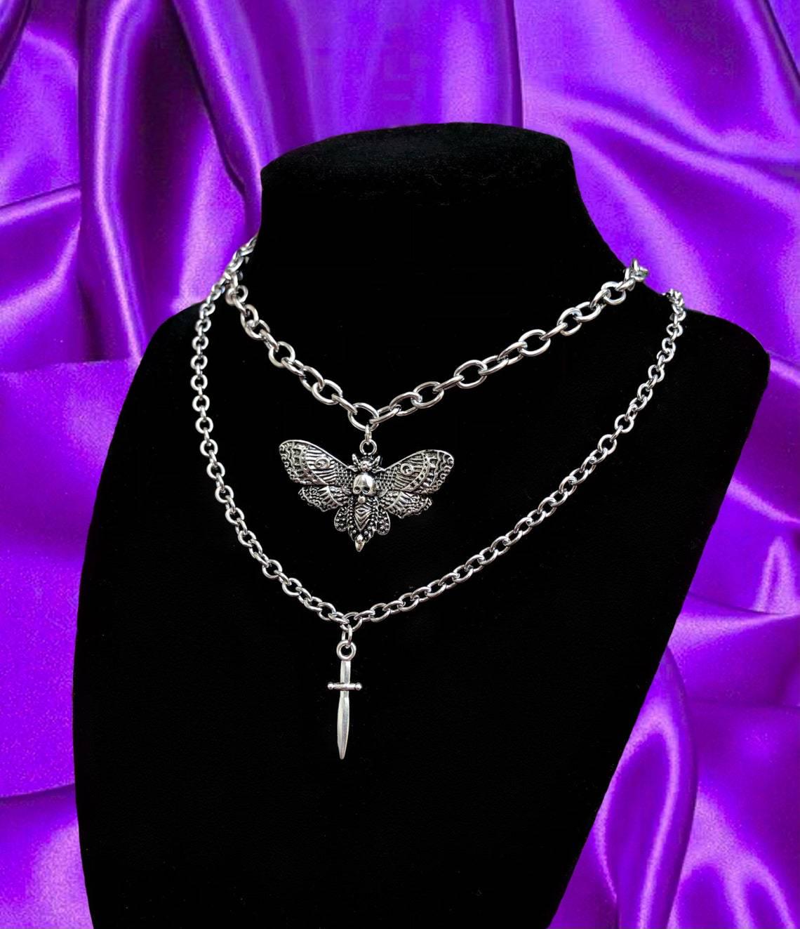 

Подарочный набор «Серебряный нож и ожерелье» для девочек