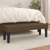 Day and Night - Day and Night Brown Fabric Bench 100x30x30 Cm