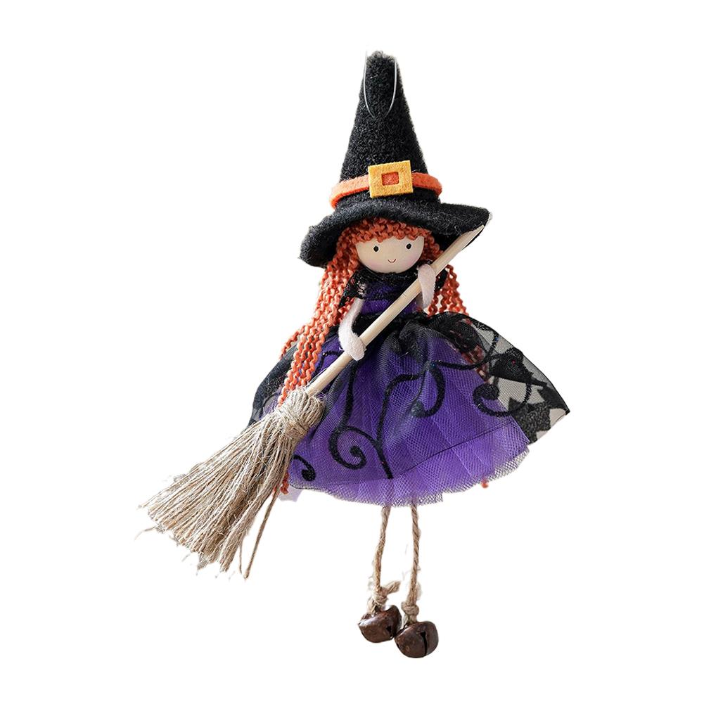 1/4PCS Halloween Decoration Home Decor Pumpkin Ghost Witch Hanging Pendant Halloween Creative Party Christmas Tree Decoration