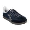 Womens/Ladies Leopard Print Leather Low Cut Trainers