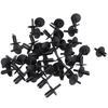 50PCS Car Body Fastener Rivets Replacement for 1 2 3 5 7 Series 51111908077 Bumper Clips Plastic Fasteners Push