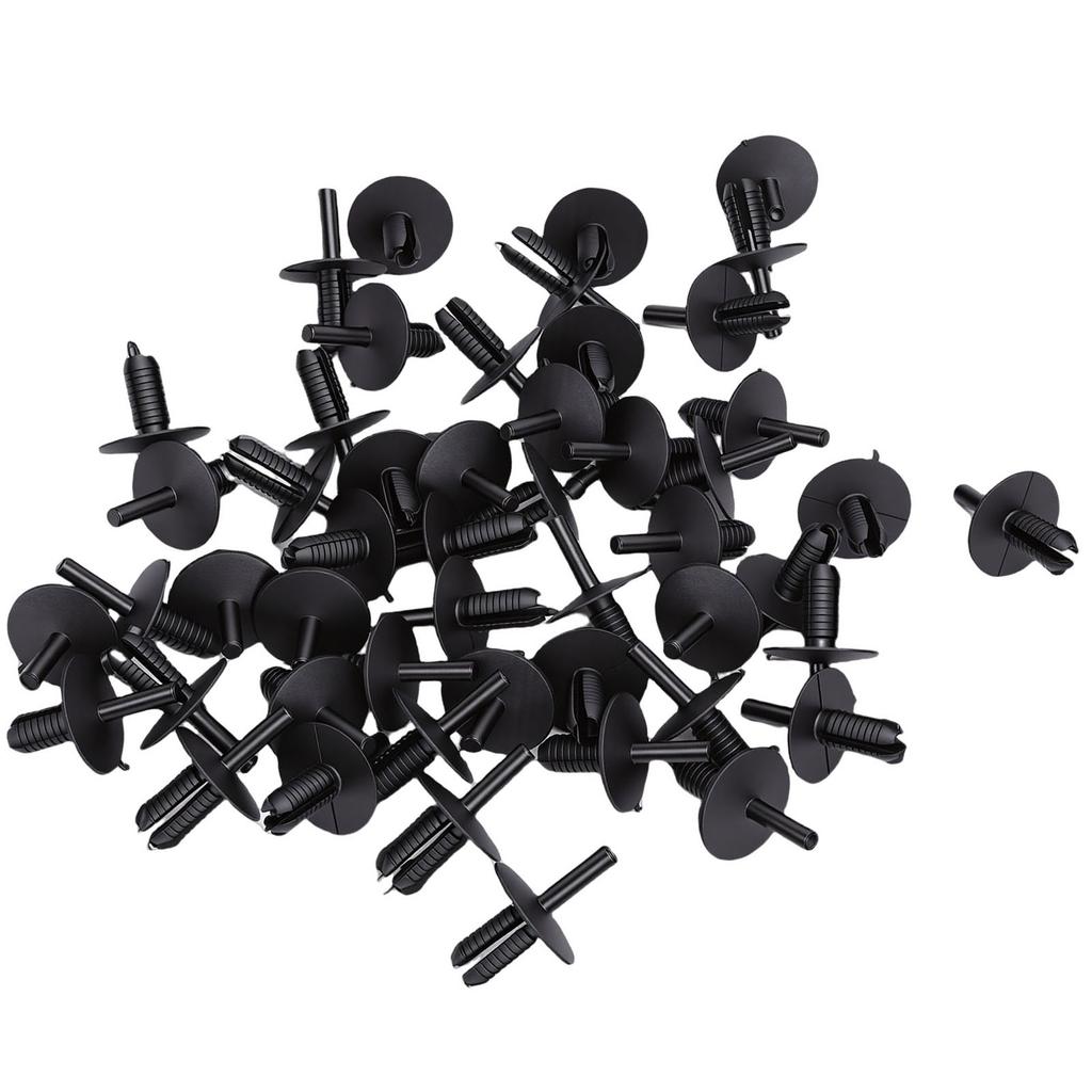 50PCS Car Body Fastener Rivets Replacement for 1 2 3 5 7 Series 51111908077 Bumper Clips Plastic Fasteners Push