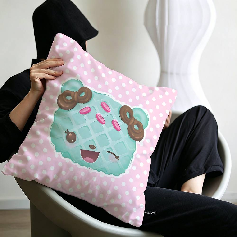 Cute Num Noms Lucky Dragon pillow cover sofa cushion cover home room decoration children gift