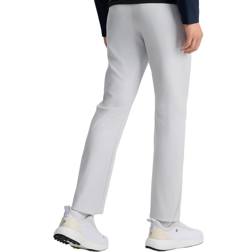 Fila Golf Series Fashion Versatile Sports Woven Casual Pants Men Bottoms Sheer-Curtain-Gray A11M515804F-GY