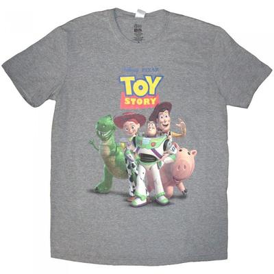 Toy Story Unisex Adult Characters Distressed T-Shirt