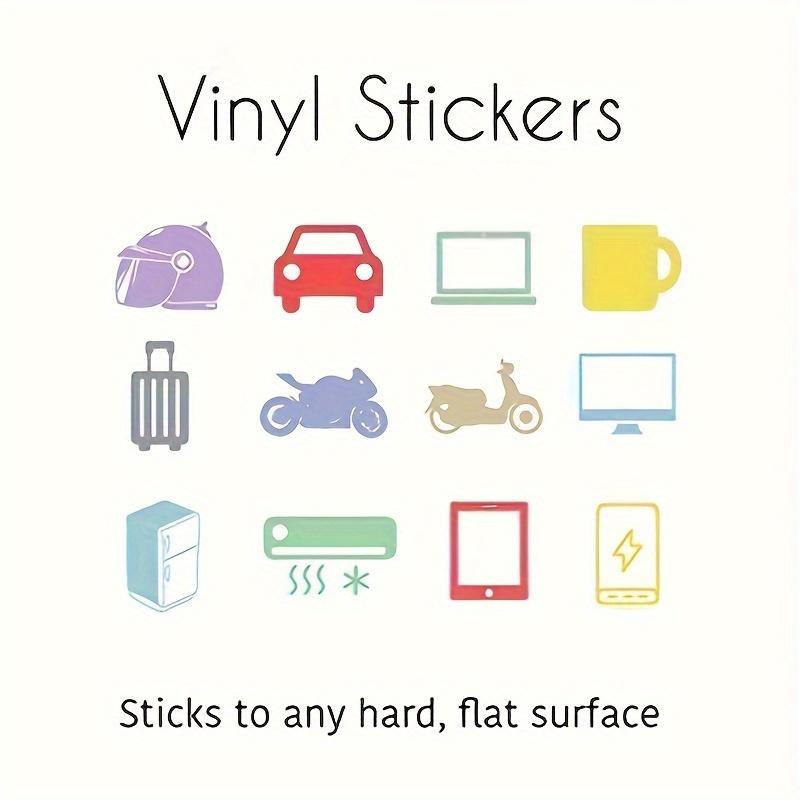 Cute Ladybug Stickers Motorcycle Car Bumper and Body Decals Laptops Doors Windows Walls Glass Glossy Surface Decorative Stickers