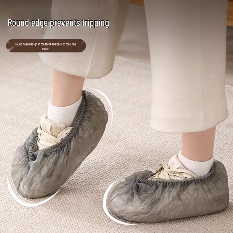 JIAQILI Thickened Non-Woven Disposable Shoe Covers