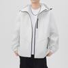 Double-sided Jacket for Men with Hooded Spring and Autumn New Casual Men's Trendy Youth Jacket