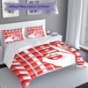3pcs Kappa Alpha Psi logo3 pattern bedding set duvet cover set includes duvet cover &pillowcases, perfect all season bedroom decoration & gift