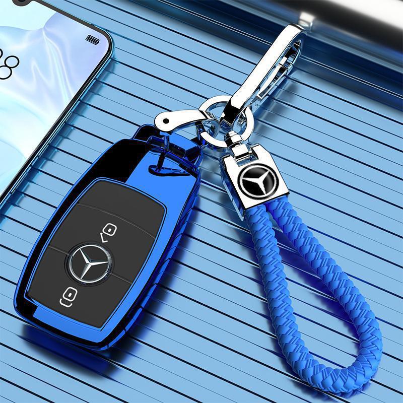 Mercedes GLA200 Key Cover: Premium Men's & Women's Protective Shell for 24 Models with Two-Button Full Package.