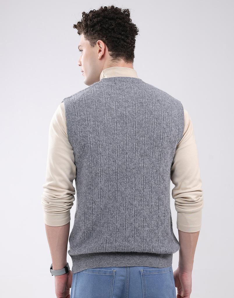 Monte Carlo Men's V Neck Sleeveless Sweater