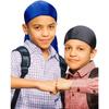 4 Pieces Kids Silky Durag with Wave Caps Set Unisex Baby Durags Long Tail and Wide Strap Headwraps Turban Beanies