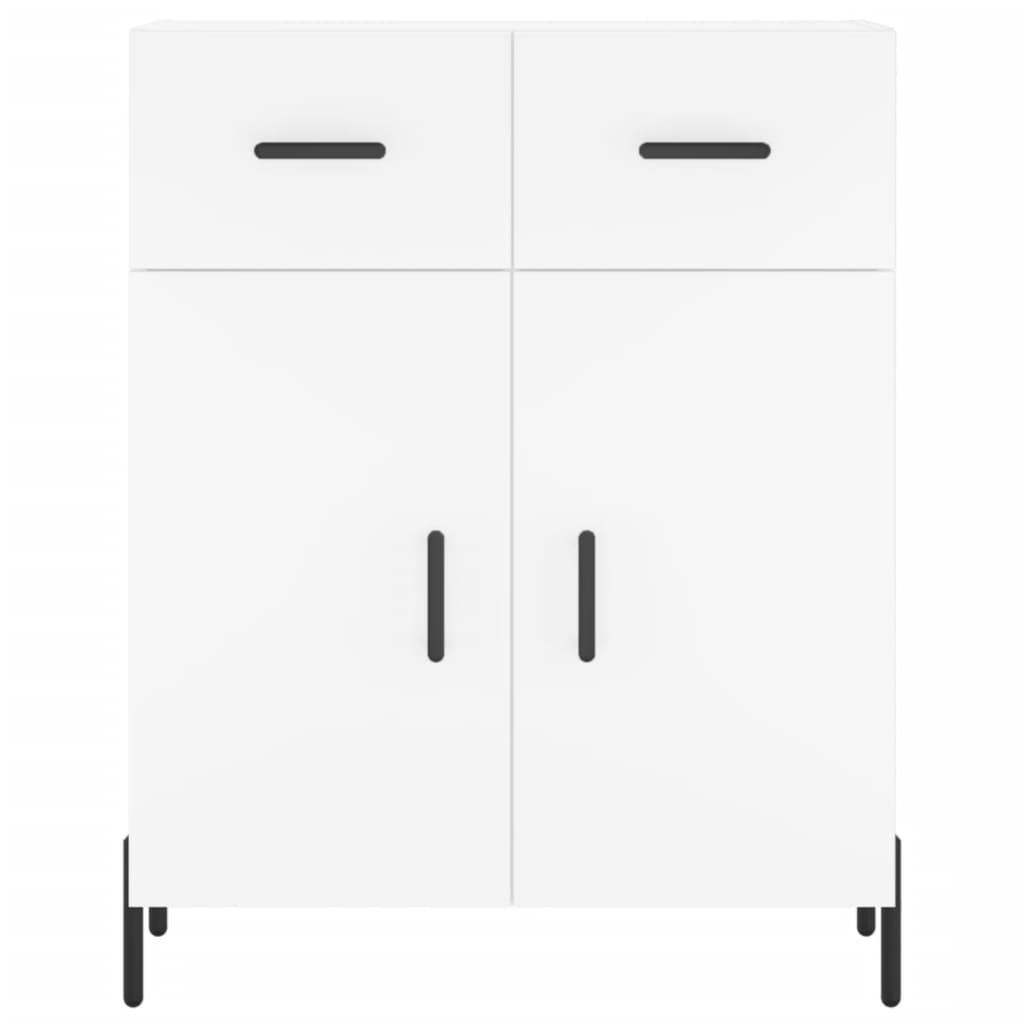 Sideboard White 69.5 x 34 x 90 cm Particleboard