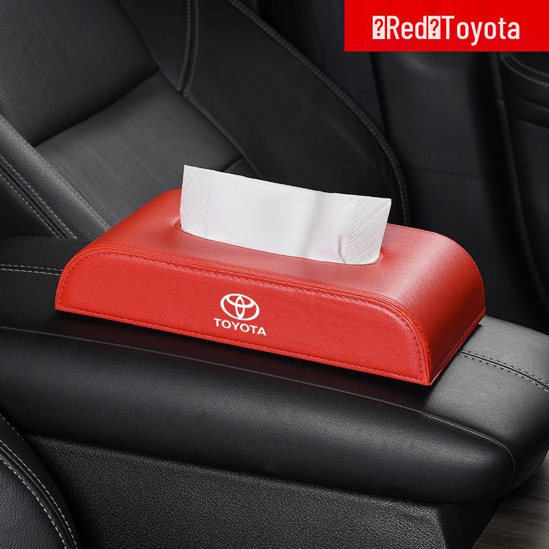 Toyota Car Leather Tissue Box for Corolla, Levin, Camry, RAV4, Highlander