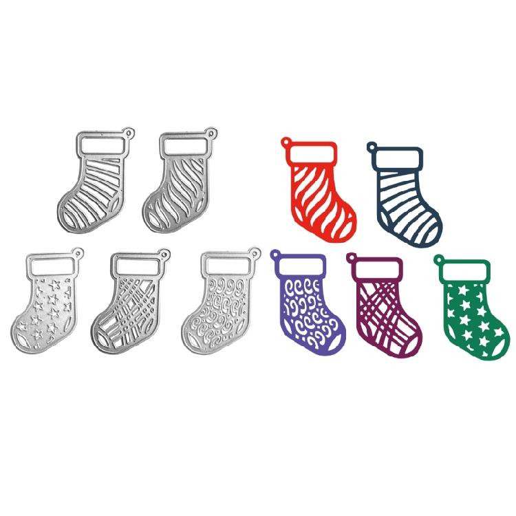 Metal Cutting Dies Christmas Stocking Scrapbooking Stencil Card Embossing DIY