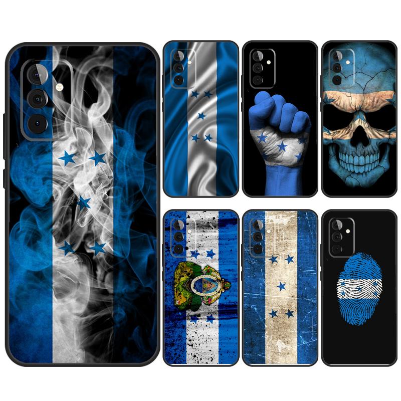 Honduras Flag Case For Samsung Galaxy A34 A54 A14 A13 A33 A53 A12 A32 A52 A71 A51 A25 A55 A35 A15 Cover