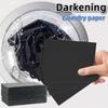 5-30Pcs Clothing Brightening Sheets Laundry Black Color Enhancer Sheets For Dark & Black Fabrics Laundry Paper Prevents Fading