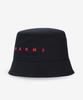 MARNI Logo Cotton Bucket Hat - Black / Clzc0110S0Utc31100N99