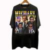 Maglietta Michael Scott Stile Bootleg Anni '90 Serie TV The Office Regali Film per Uomo e Donna Maglietta Unisex