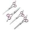 Dog Grooming Scissors Professional for Cat Thinning Shears Stainless Steel Pet Safety Shearing for Dogs Cats Face Eyes P