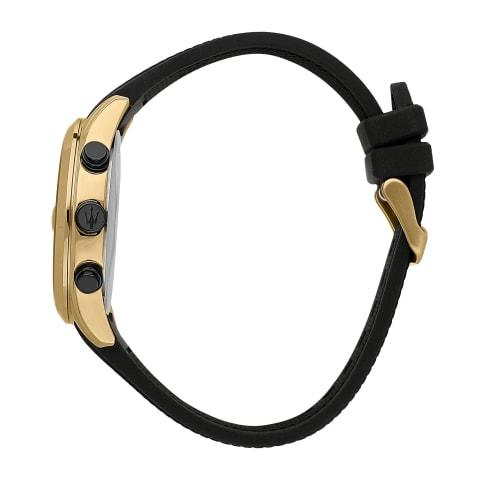 Official Maserati Attrazione Series Men's Quartz Watch with Black Strap and White Dial, 43mm Case, 5ATM Water Resistance, Perfect for Students, Busine