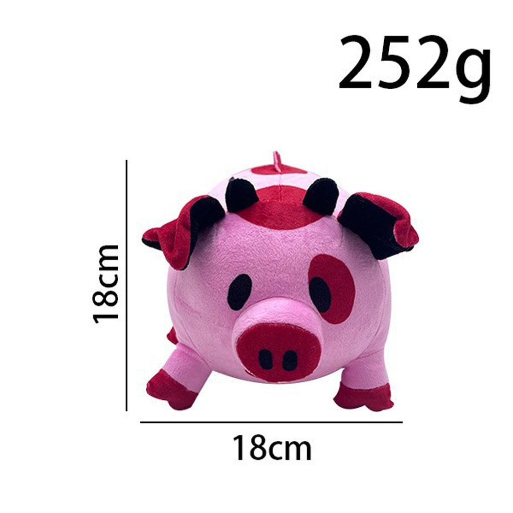 Hazbins Hotel Plüschpuppe Alastor Cartoon Puppe Kawaii weiche gefüllte Puppe Home Dekoration Geburtstagsgeschenk für Kind