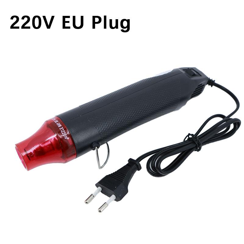 220V 300W EU Standard DIY Hot Air Heat Mobile Phone Repair Tool Hair Dryer Welding Support Seat Shrink Plastic