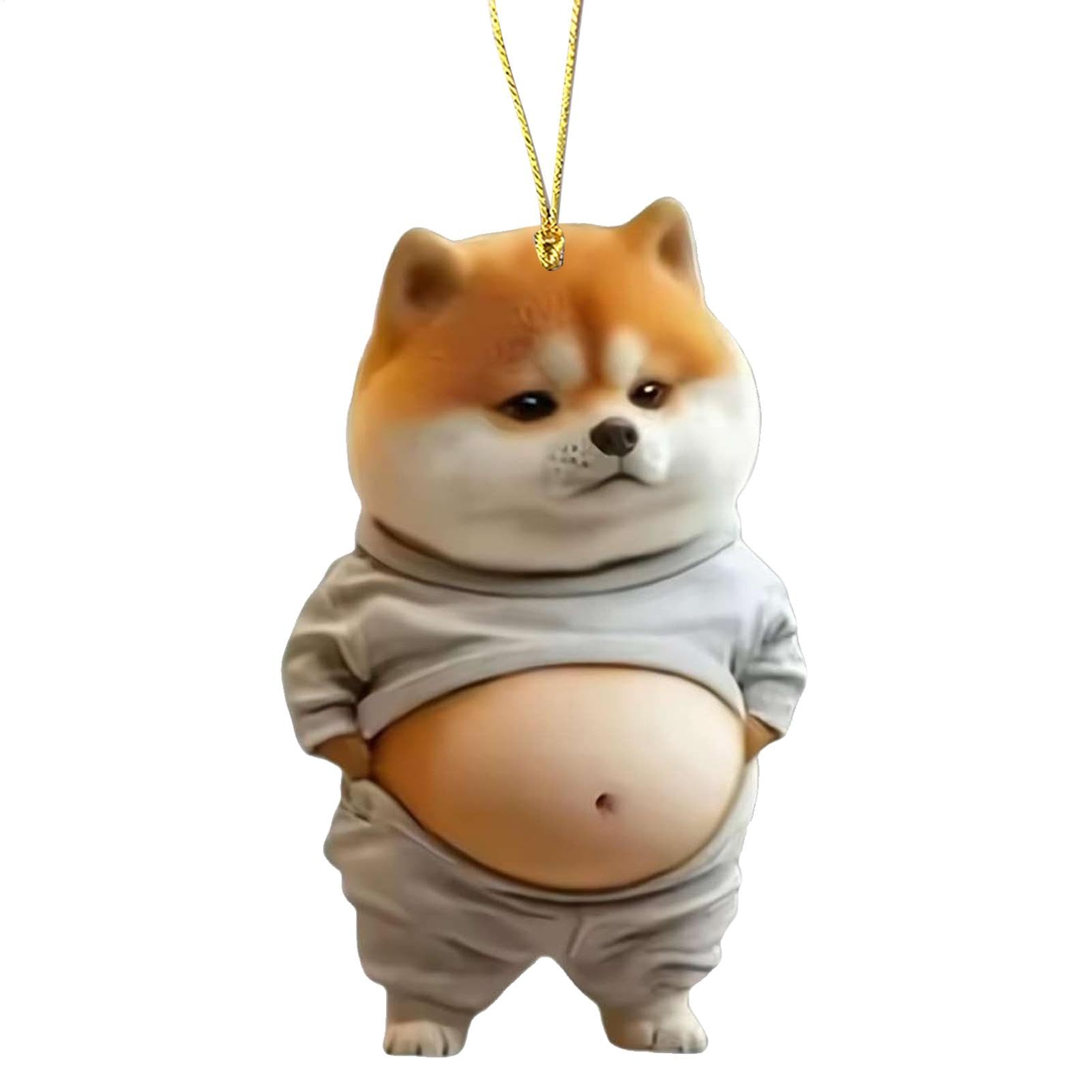 

Car Rear Mirror Decoration, 2 Pieces, Car Decoration, Cute, Deb, Dog, Cat, Mascot, Key 2 pcs set