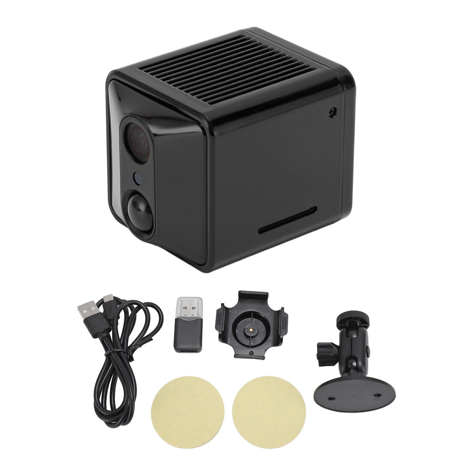 

Mini Security Camera 1080P Wide Angle Infrared Night Vision Motion Detection Wireless Indoor Camera
