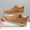 Womens/Men's Leather Shoes Large Casual Shoes Sports Men's Fashionable Casual Leather Shoes