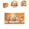 7 Running Horses Wall Decor Animal Painting Landscape Birthday Gift Unframed Style Canvas Print