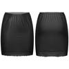 Summer Casual Mini Skirt Ladies Basic Skirt Underdress Half Slips Petticoat Underskirt