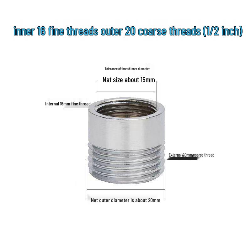 Faucet Adapter & Water Purifier Connector: M22 To 4-Point Coarse Thread Aerator