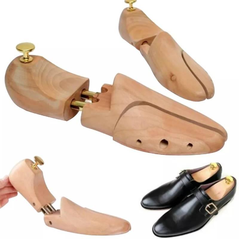 Wood Shoe Men Stretcher Leather Shoes Brace Keep Shape Support Tool Easy Use To