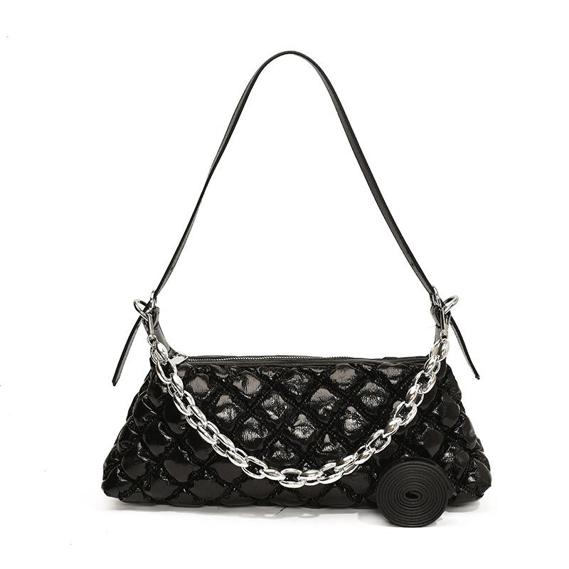 Versatile Fashion Handbag Women's New Plaid Commuter Bag