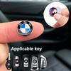 11mm 14mm Car Styling Remote Key Emblem Stickers Logo Decals For BMW E46 E90 F10 F30 G20 X1 X3 X5 M Performance 50th Anniversary