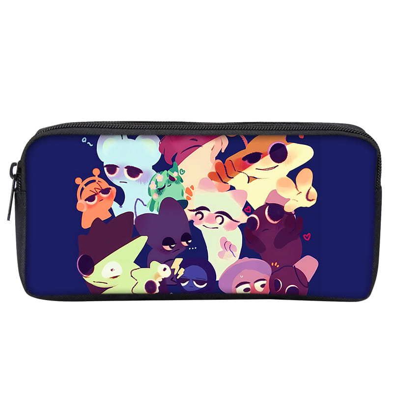 Hot Game Sprunki Single Layered Pencil Case for Boy/Girls Children Best Gifts 3D Cartoon Teenager Pencil Pouch School Supplies
