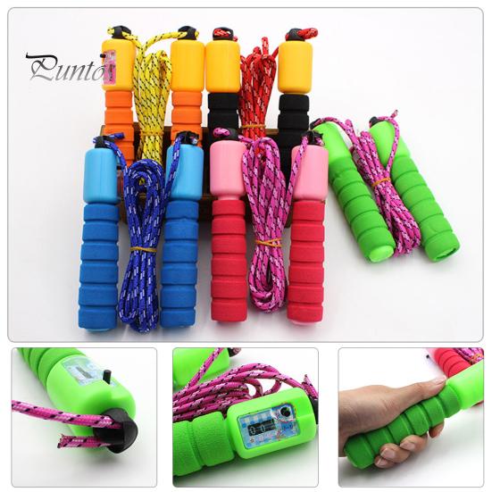 Number Counter Fitness Lose Weight Adjustable Adult Children Skipping Jump Rope