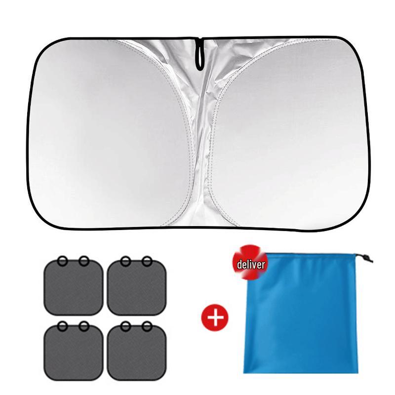 

Солнцезащитный экран на лобовое стекло: Теплоизоляция и защита от солнца для малолитражных автомобилей More Models + 4 Side Shades + Bag