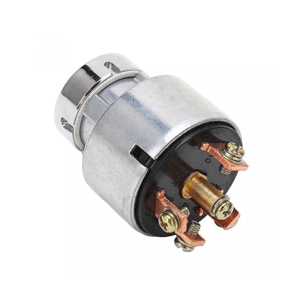 Tractor Ignition Switch 66021 55140 Aluminium Alloy Start Switch with 2 Keys Replacement for Kubota Tractors M4030 M4700