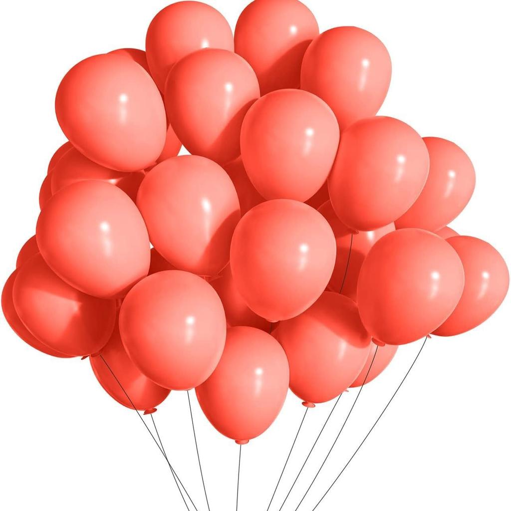 100ks balónků na párty, 10palcové prémiové rozmanité barevné balónky, velké balení silných latexových balónků na narozeniny, párty, Vánoce a svatbu