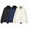 2026 Unisex Stand Collar Color Block Jacket - Trendy Loose Casual Top