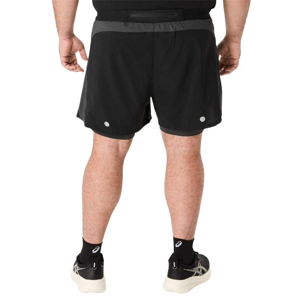 Asics Mens Road 2 In 1 Running Shorts