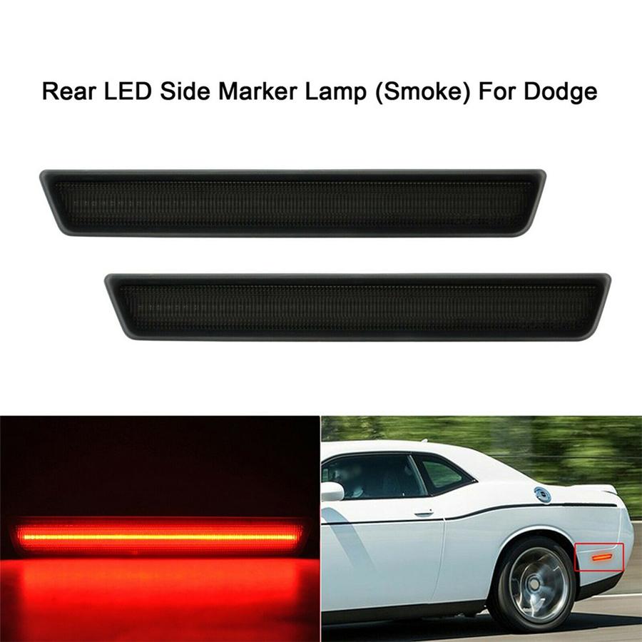 LED-Seitenmarkierungsleuchten mit getönten Gläsern für Dodge Challenger (2015–2021)