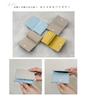 Gisele Business Card Holder, Large Capacity (20+ Cards), Two-Tone Card Case with Pockets, for Men and Women (Greige x Mustard)