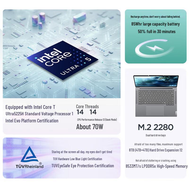 Lenovo ThinkBook 14+ 2025 Laptop (CN version)